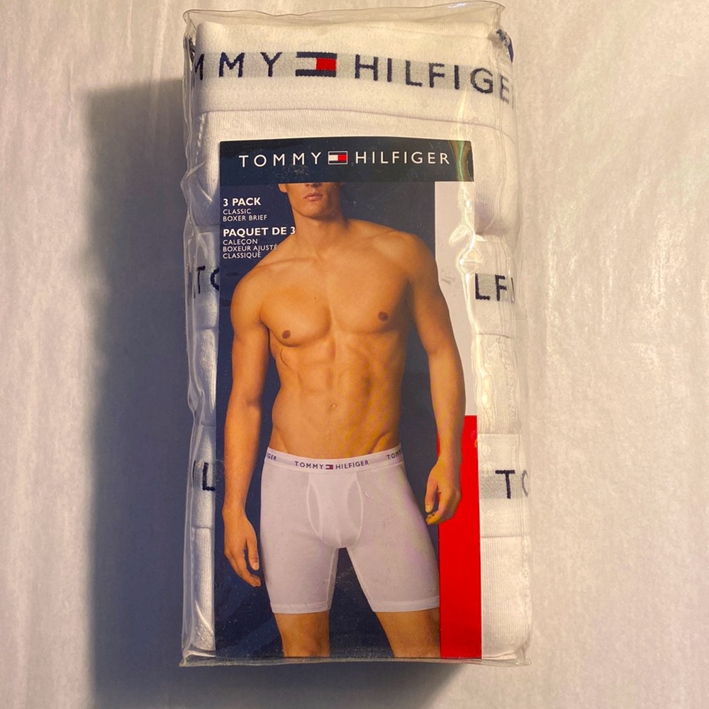 Brand New unopened Tommy Hilfiger classic boxer briefs. Still in package.